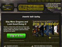 Tablet Screenshot of dkpsystem.com